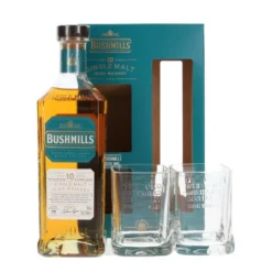 Bushmills Mit 2 Gläsern 10 Jahre