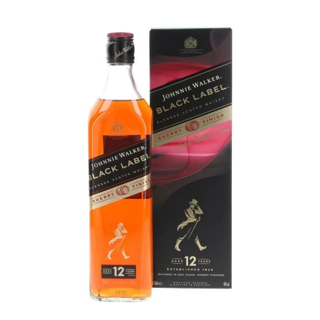 Johnnie Walker Black Label Sherry Finish 12 Jahre 1 Johnnie Walker Black Label Sherry Finish 12 Jahre