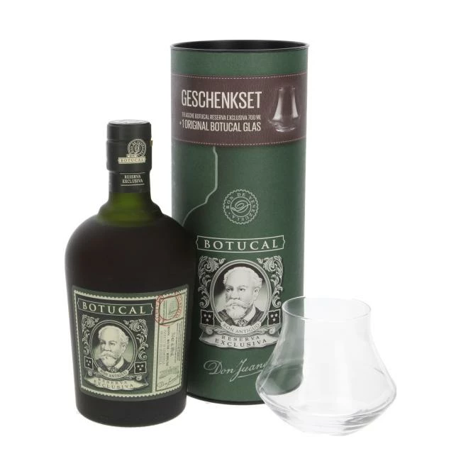 Botucal Reserva Exclusiva Rum Mit Glas 1 Botucal Reserva Exclusiva Rum Mit Glas