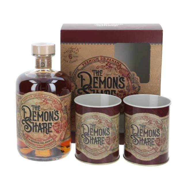 The Demon's Share Rumspirituose Mit 2 Metalldosen 6 Jahre 1 The Demon's Share Rumspirituose Mit 2 Metalldosen 6 Jahre