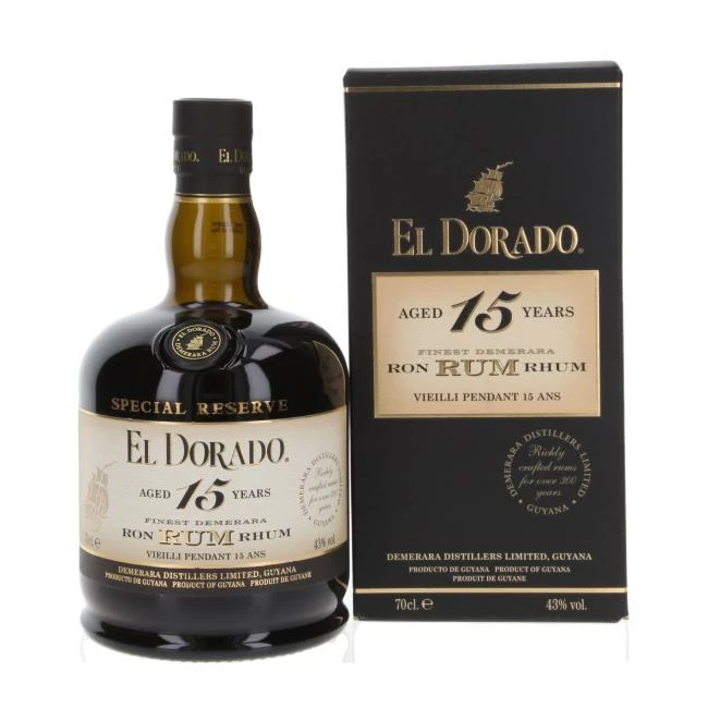 El Dorado Rum 15 Jahre 1 El Dorado Rum 15 Jahre