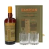 Hampden Estate Pure Single Jamaican Rum Mit 2 Tumblern 8 Jahre