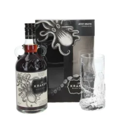 The Kraken Black Spiced Rum Inkl. Longdrinkglas